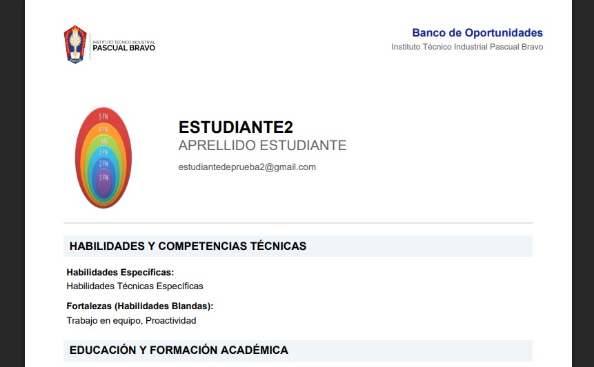 Generar PDF ATS